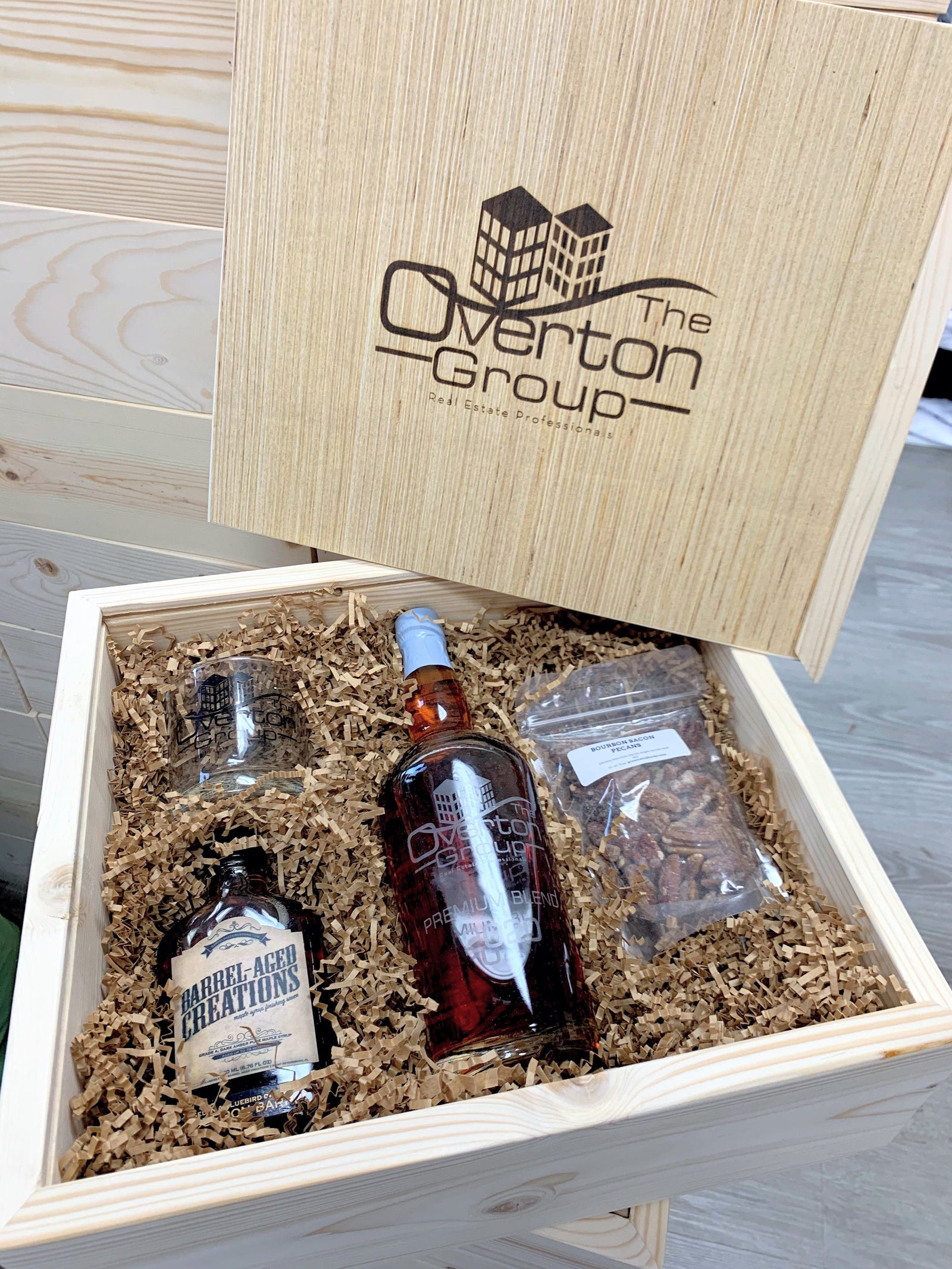Bourbon-Themed Christmas Gift Boxes