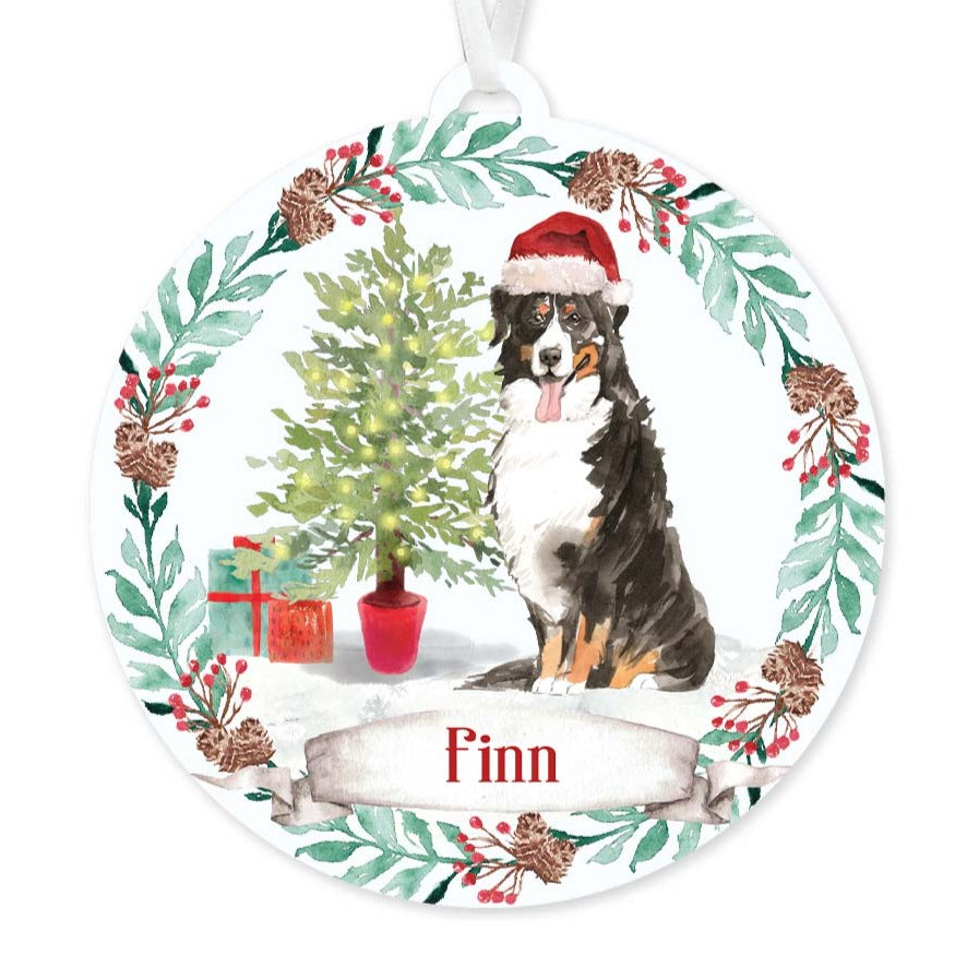 Bernese Mountain Dog Ornament