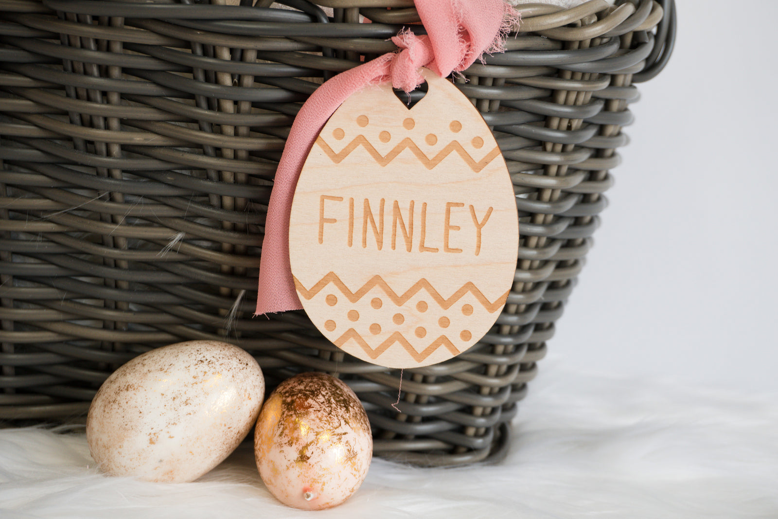 Easter Basket Tag - Egg