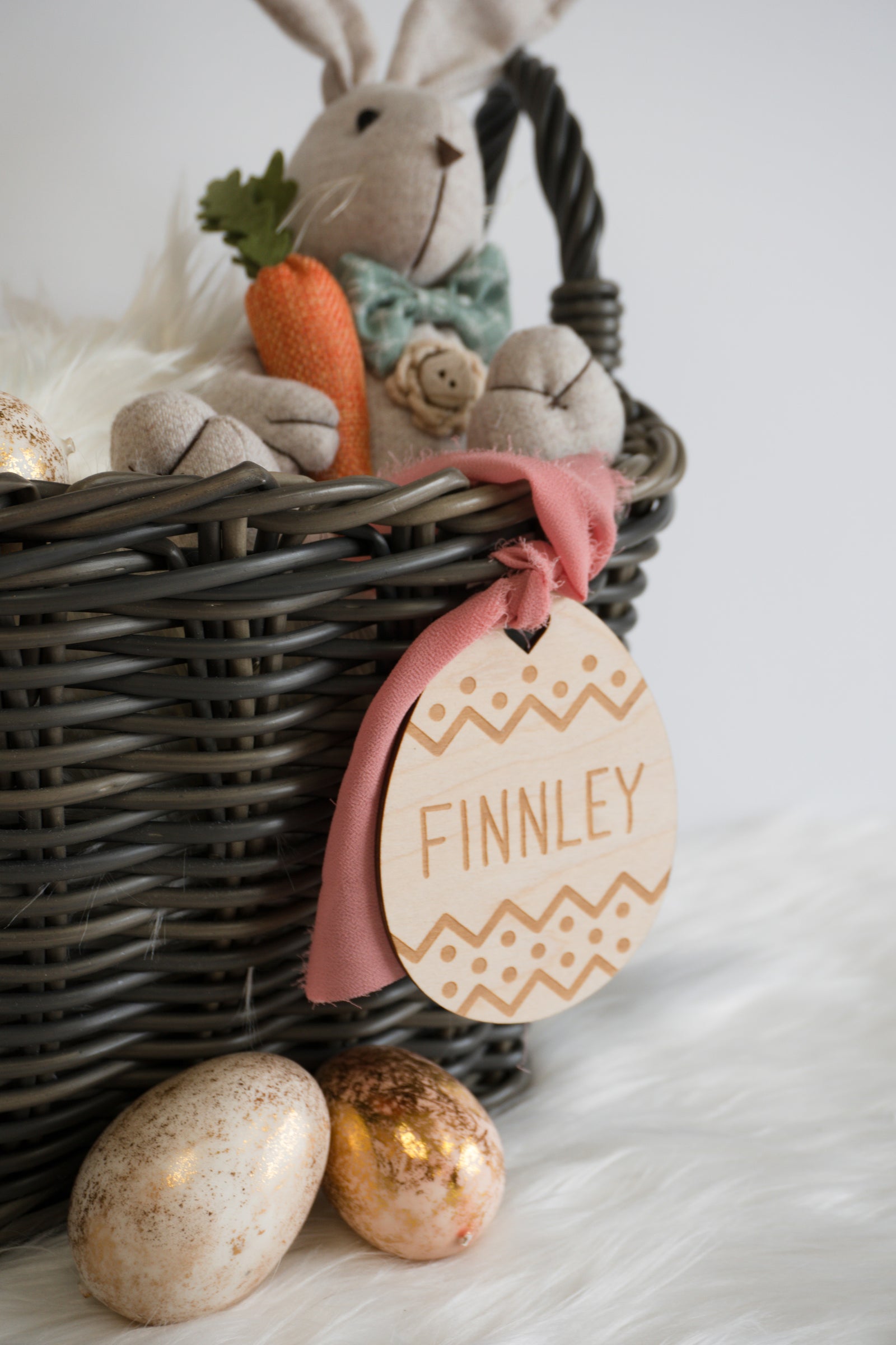Easter Basket Tag - Egg