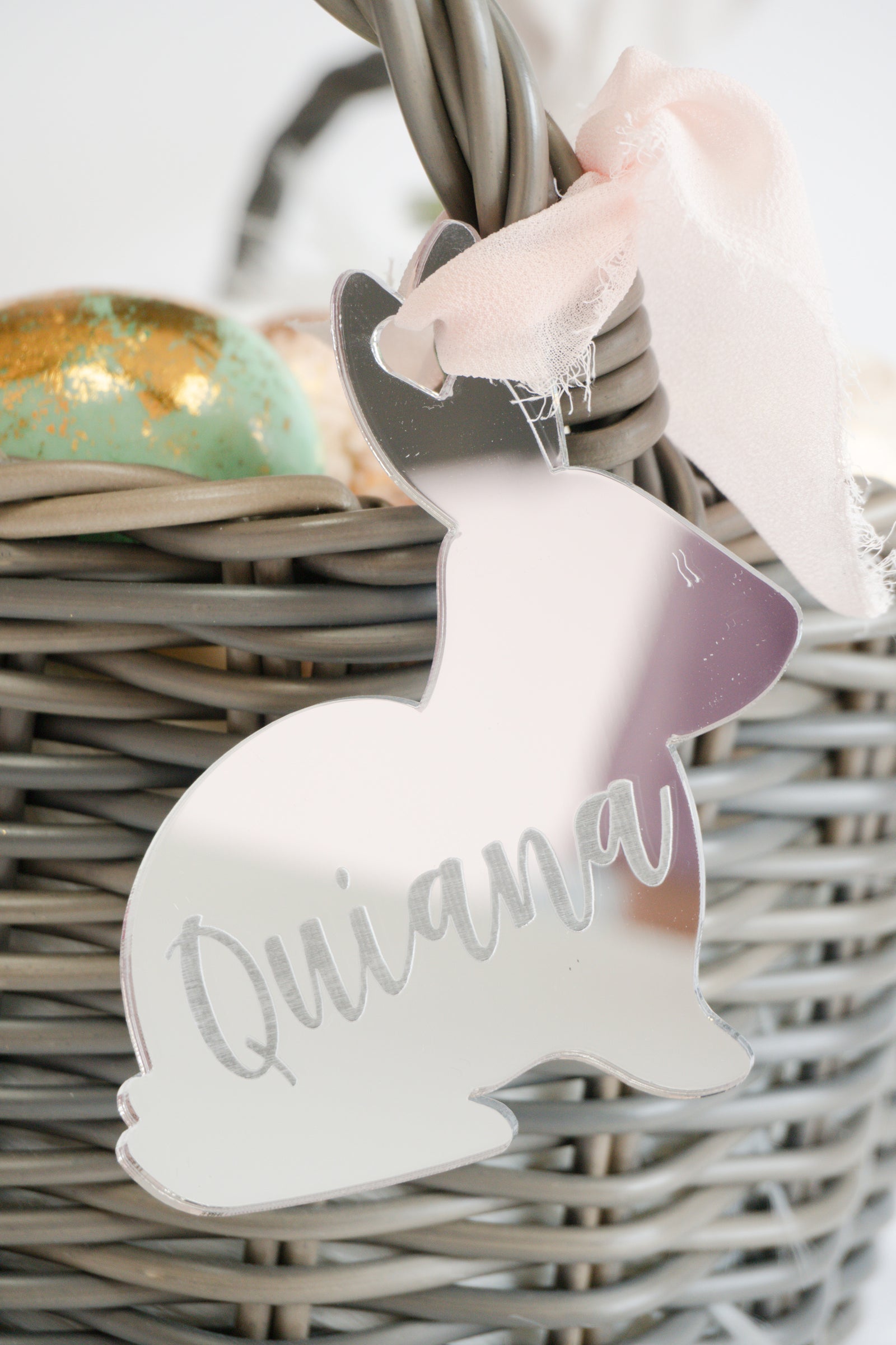 Easter Basket Tag - Bunny