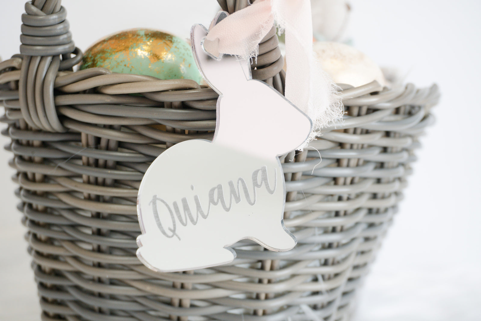 Easter Basket Tag - Bunny