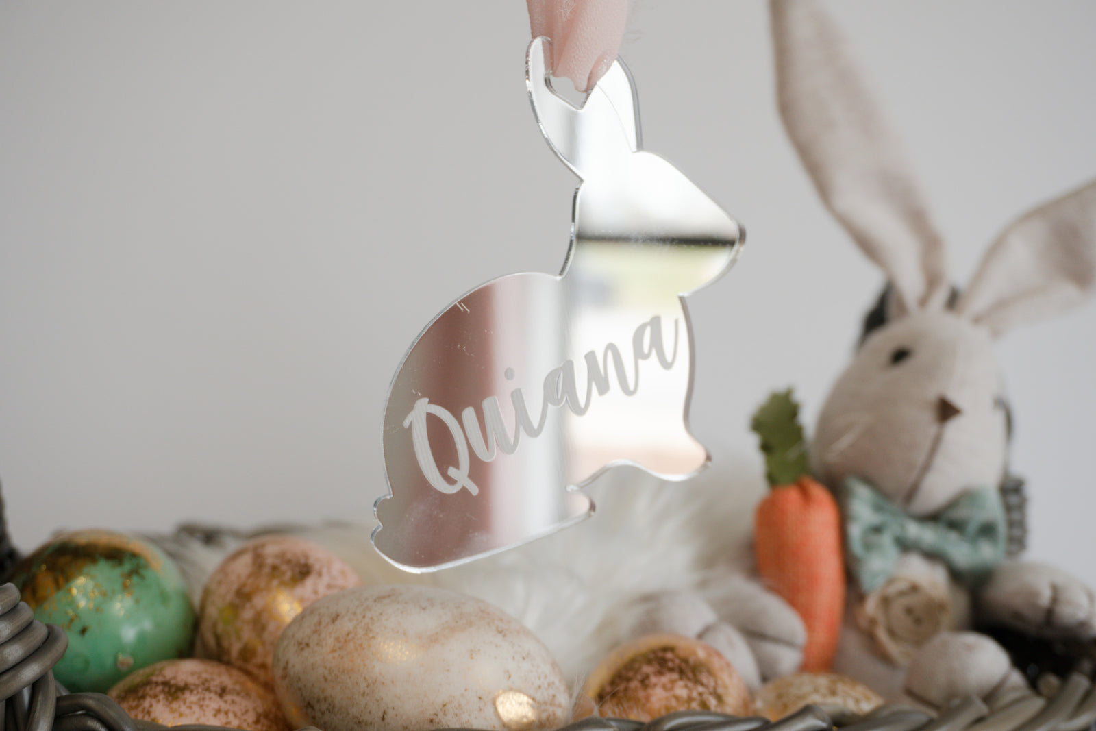 Easter Basket Tag - Bunny
