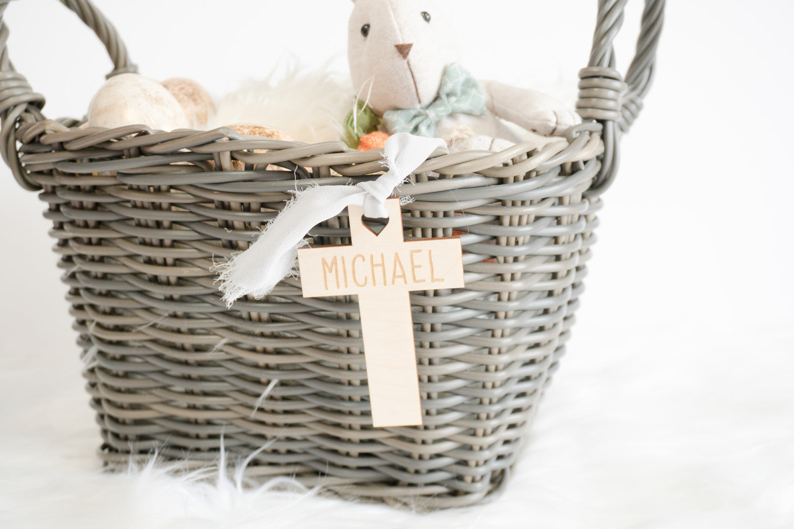Easter Basket Tag - Cross