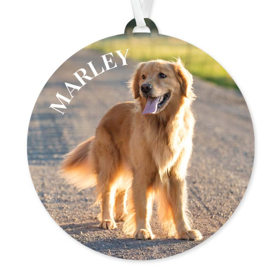 Personalized Dog Photo Ornament