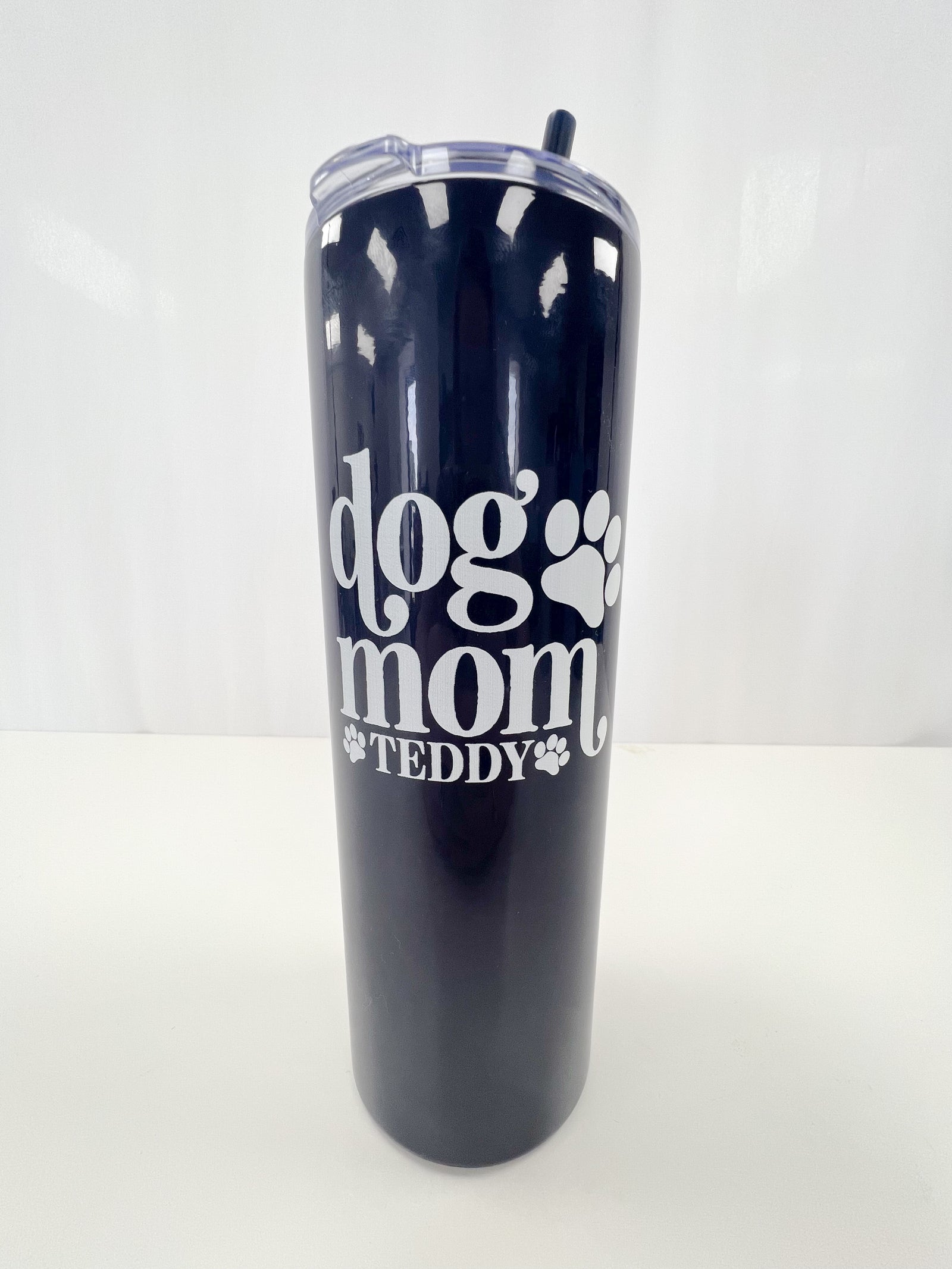 Personalized Dog Mom Tumbler