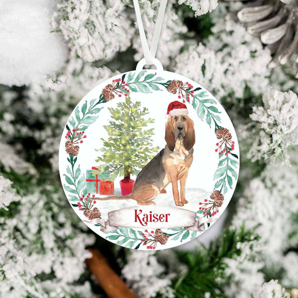 Bloodhound Ornament
