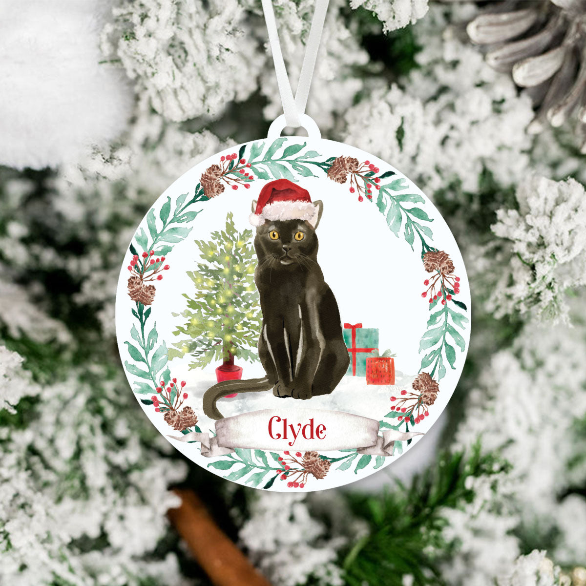 Bombay Cat Ornament