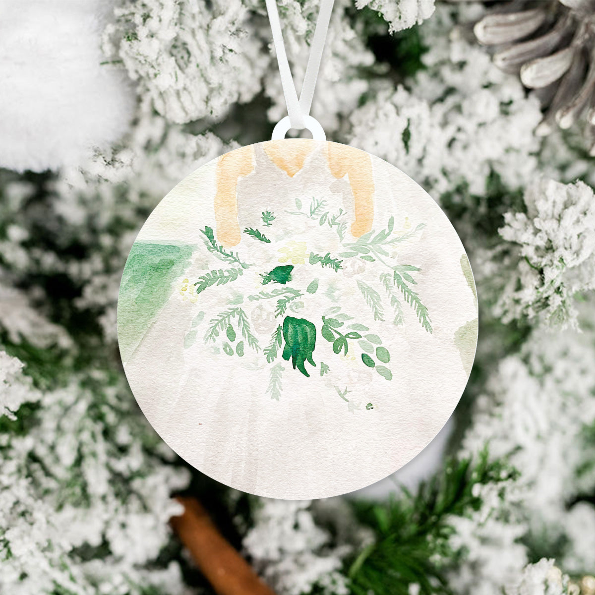Personalized Bride Ornament