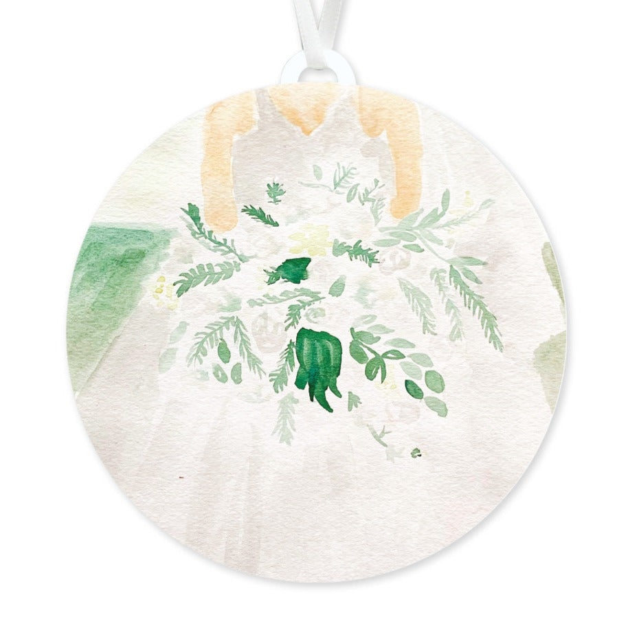 Personalized Bride Ornament