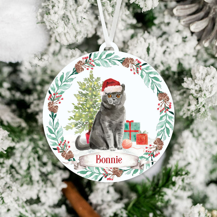 British Shorthair Cat Ornament
