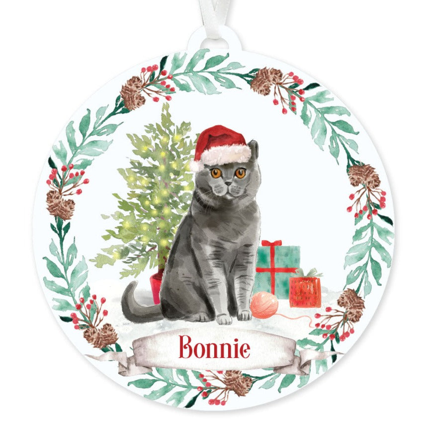 British Shorthair Cat Ornament