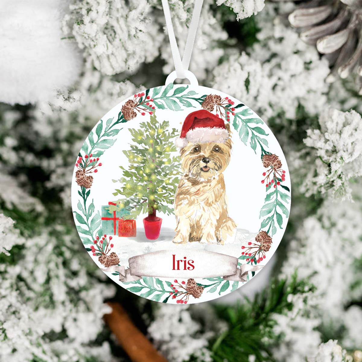 Cairn Terrier Ornament