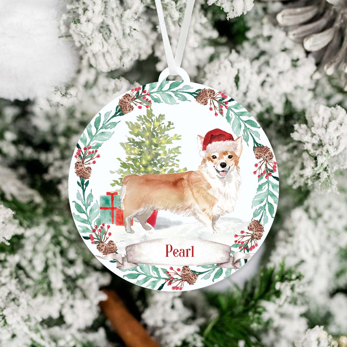 Corgi Ornament