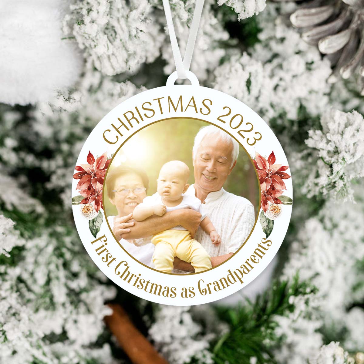 First Christmas as Grandparents Ornament