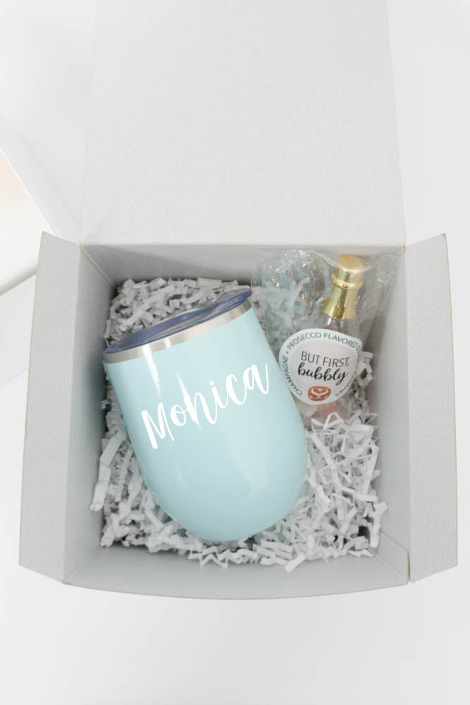 Personalized Year and Name Happy Birthday Gift Box