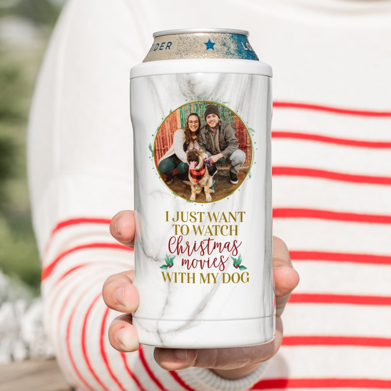 I Just Want to Watch Christmas Movies with My Dog Photo Brumate Hopsulator Trio