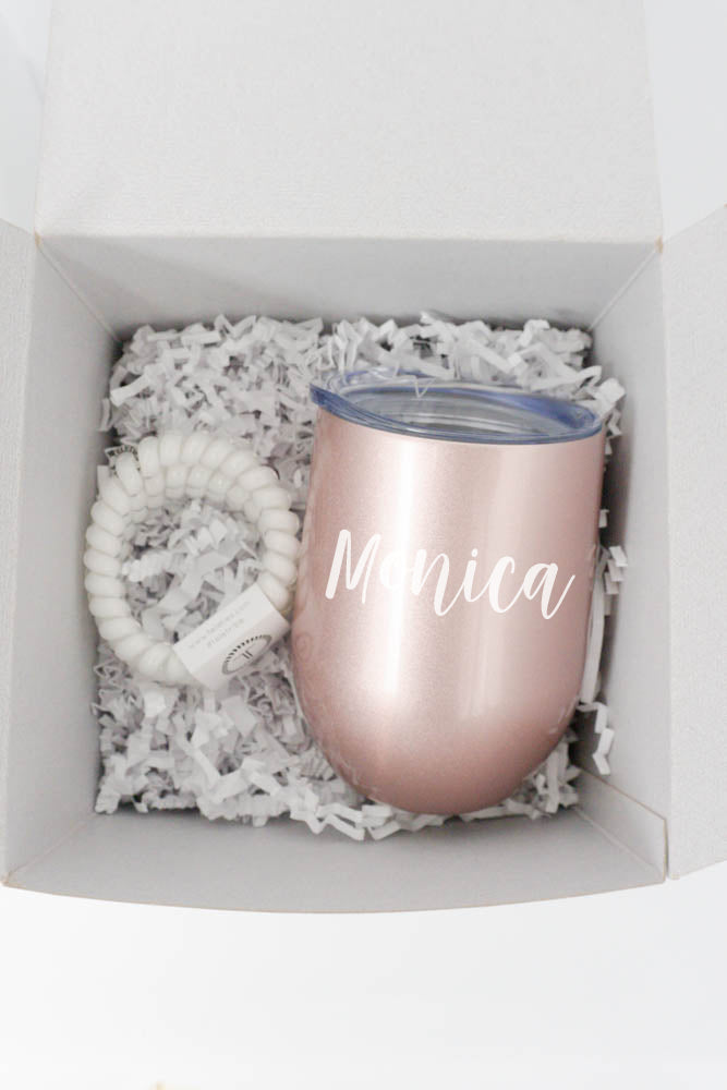 Congrats Future Mrs Pink Engagement Gift Box