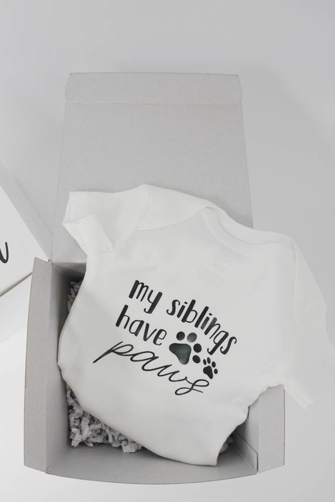 Promoted from Fur Grandpa to Human Grandpa Gift Box