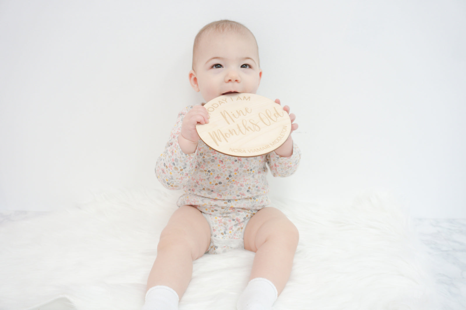 Personalized Milestone Signs for Baby