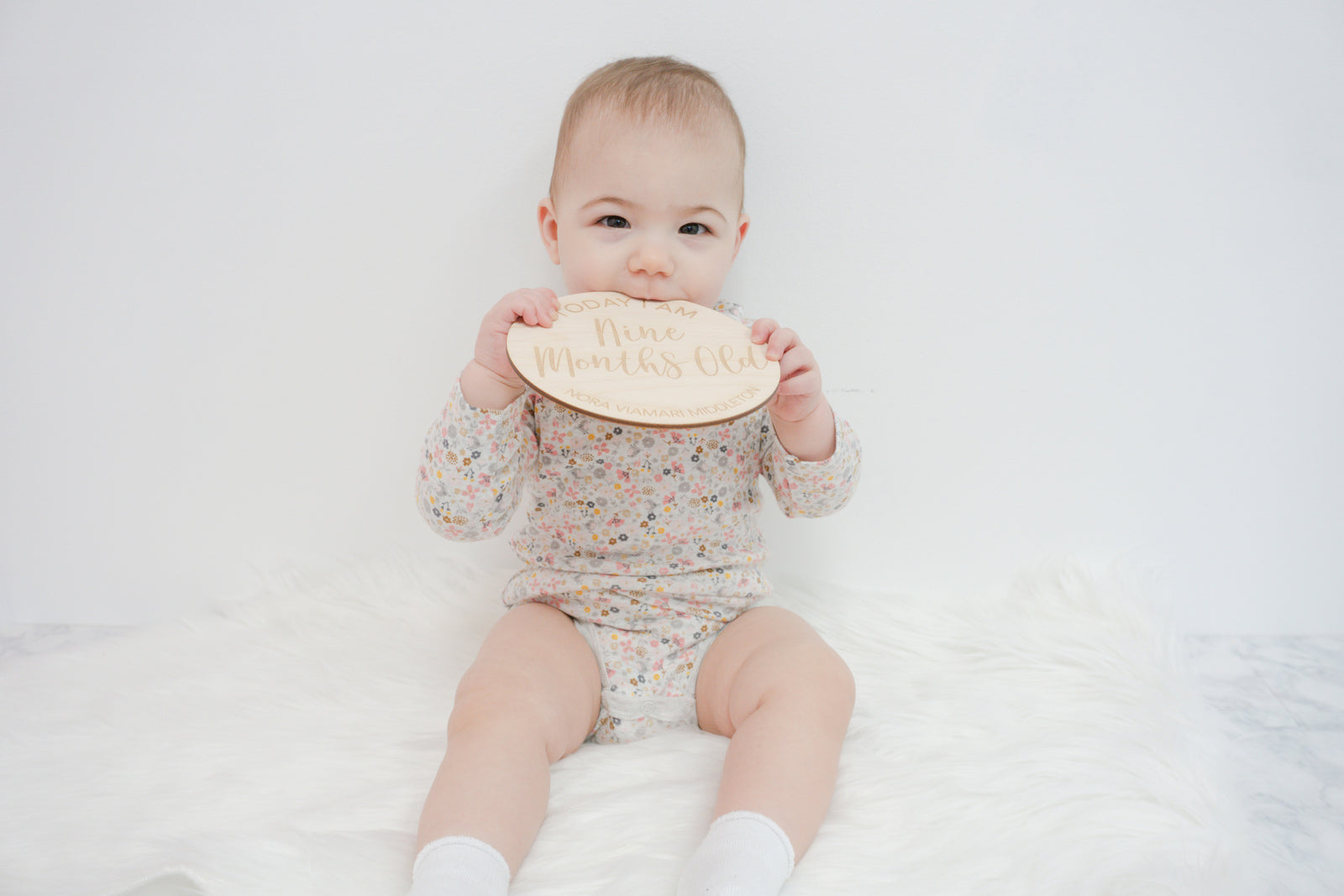 Personalized Milestone Signs for Baby