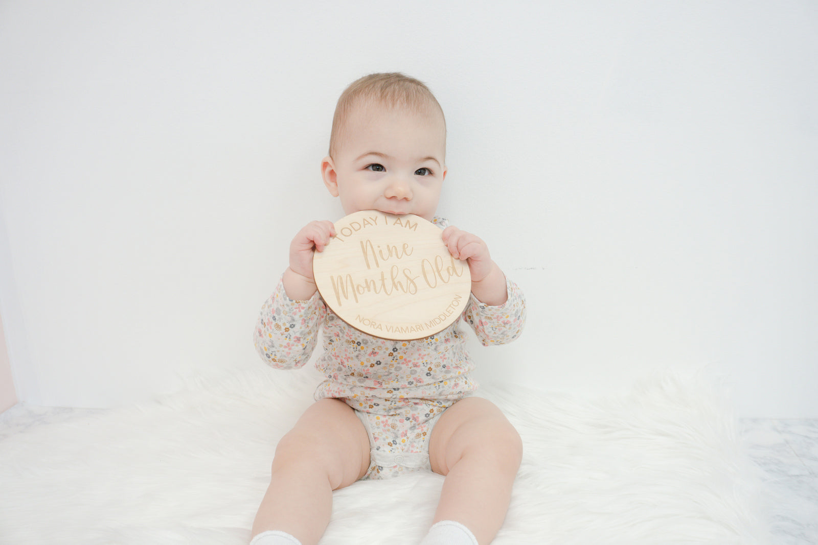 Personalized Milestone Signs for Baby