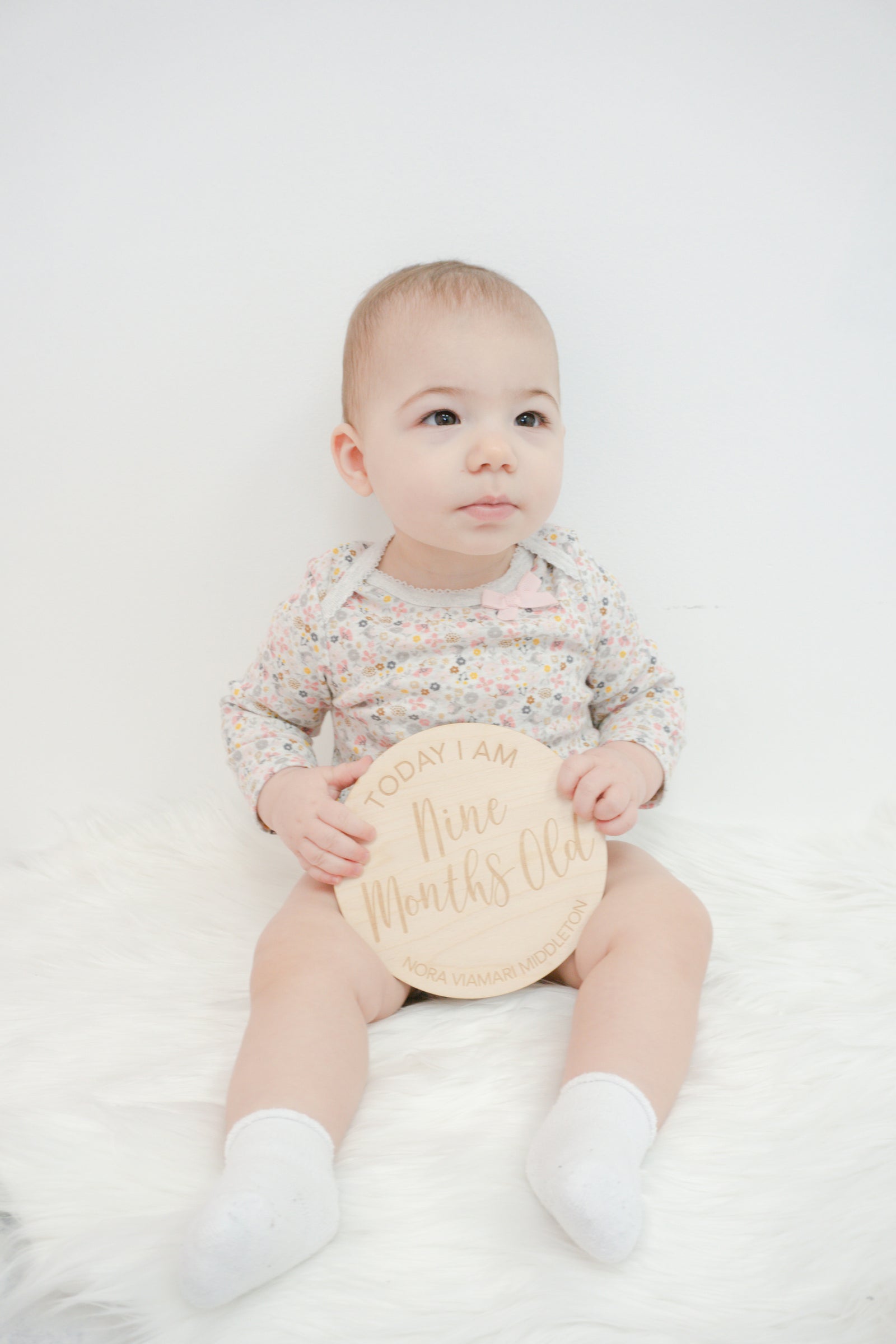 Personalized Milestone Signs for Baby