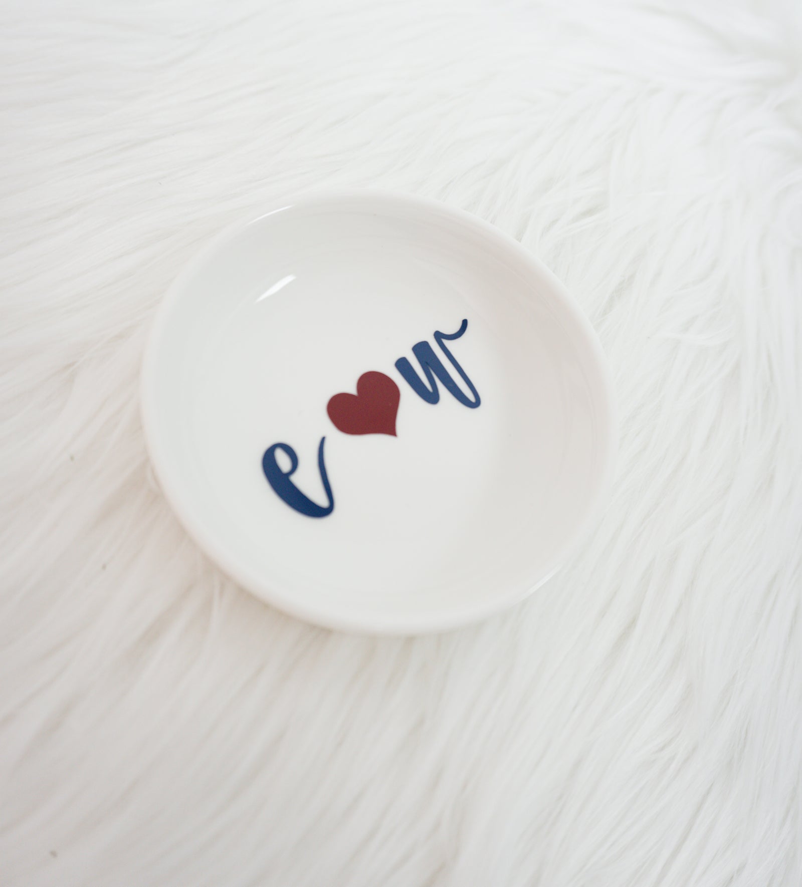 Initials Ring Dish