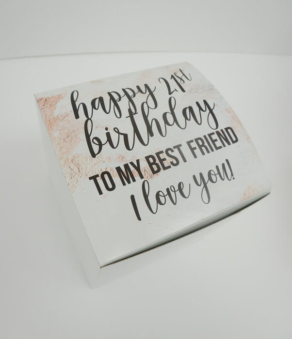 Happy 21st Birthday Gift Box