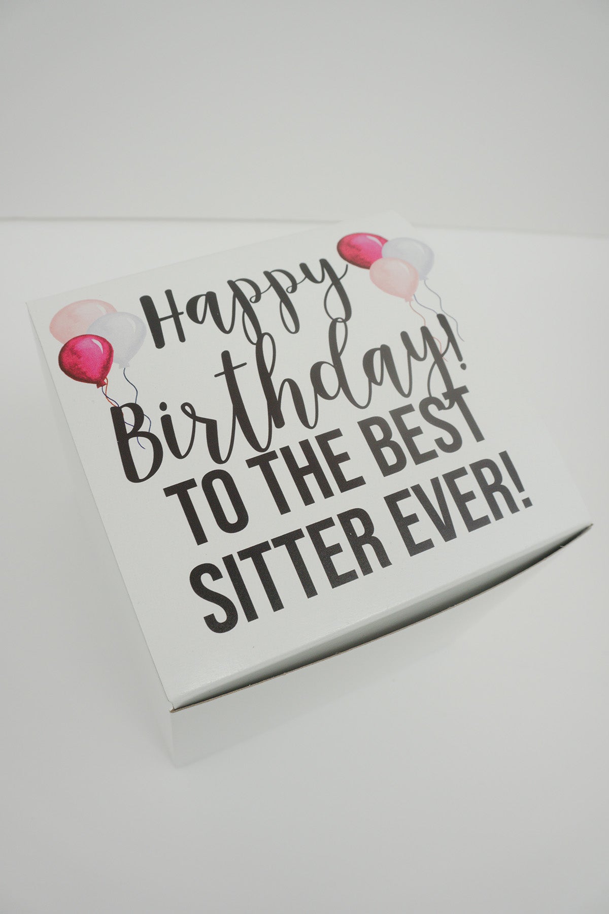 Happy Birthday to the Best Sitter Ever Gift Box