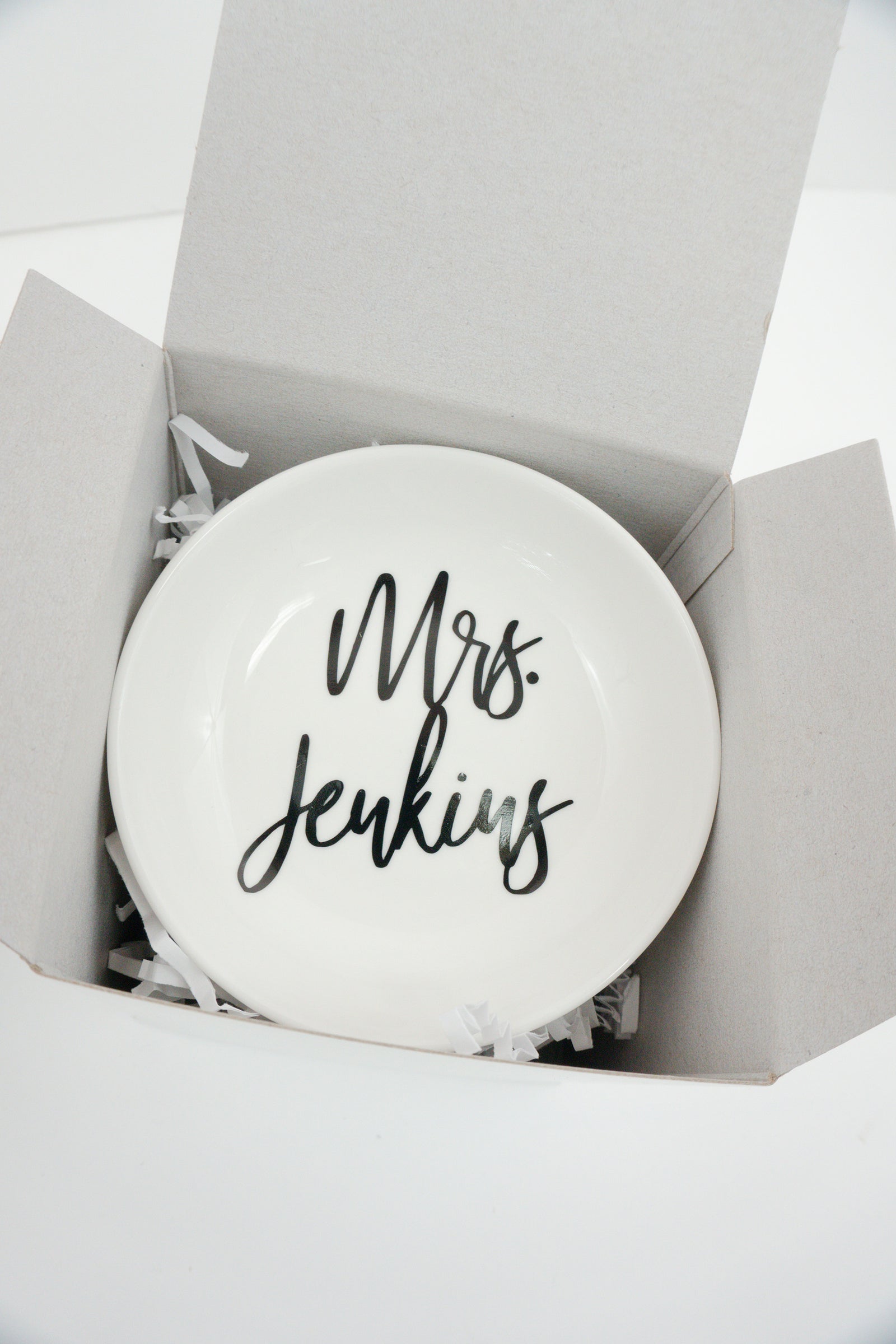 Ring Dish Engagement Gift Box