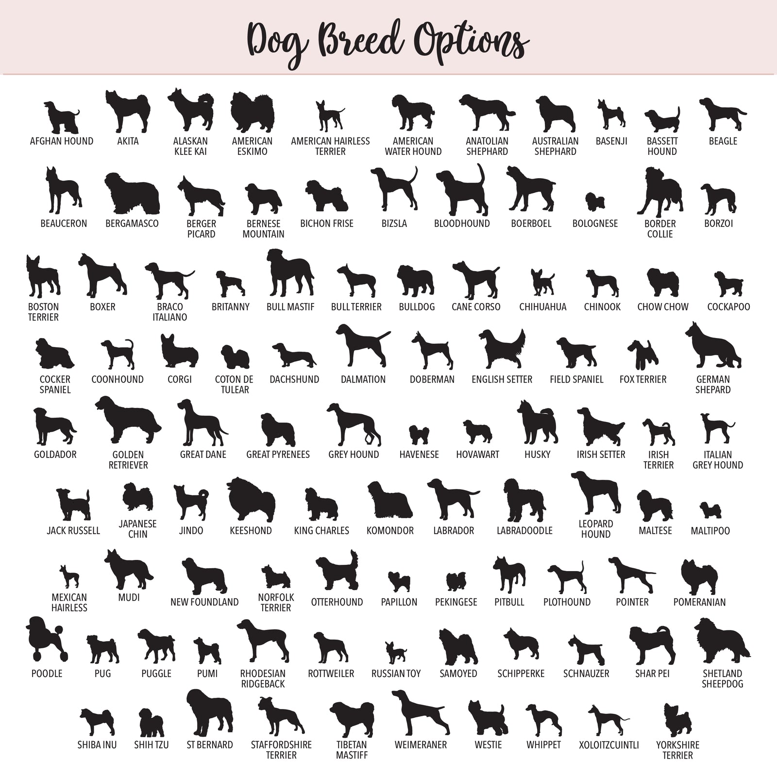 Custom Dog Name Vinyl Decal