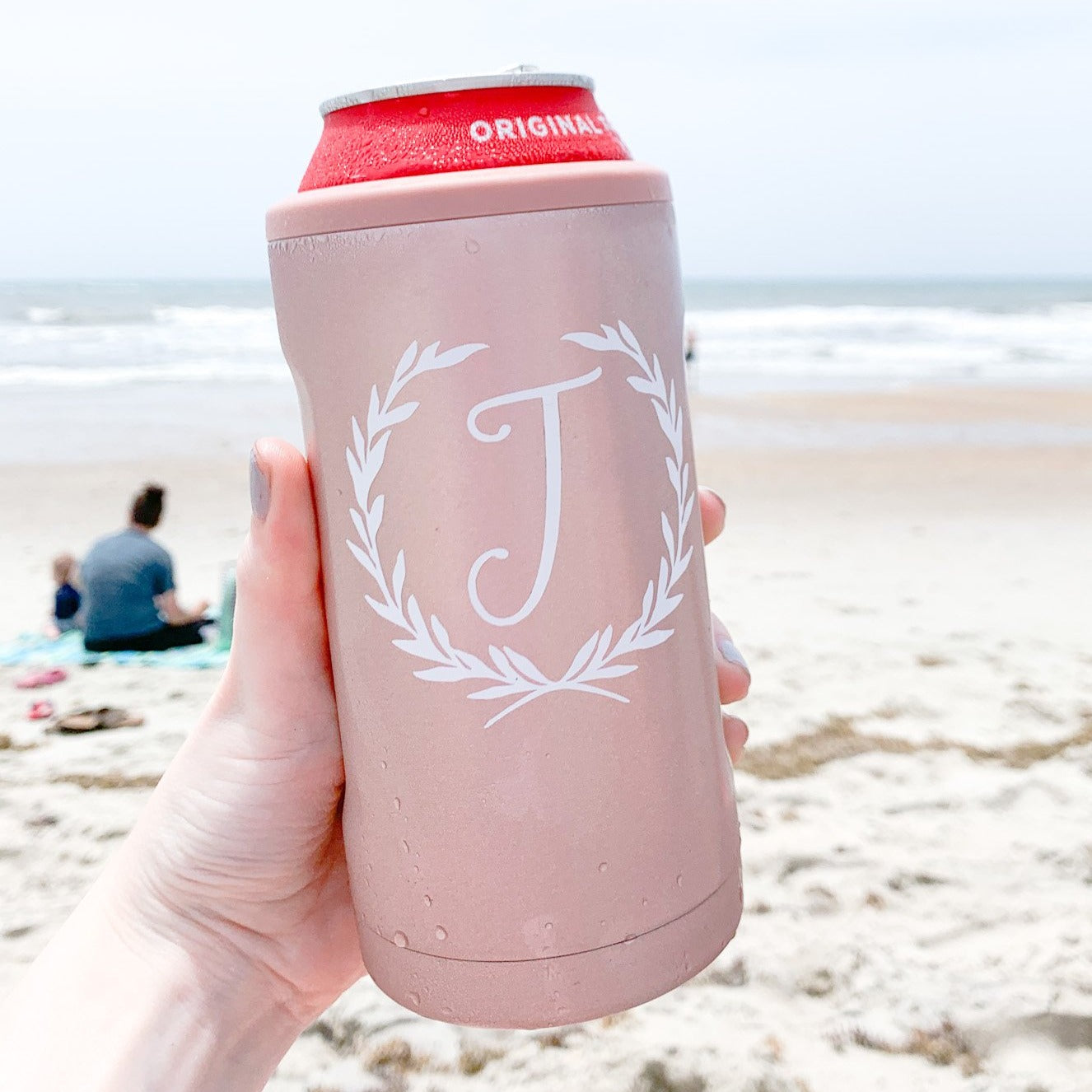 Single Initial with Wreath Brumate Hopsulator Trio