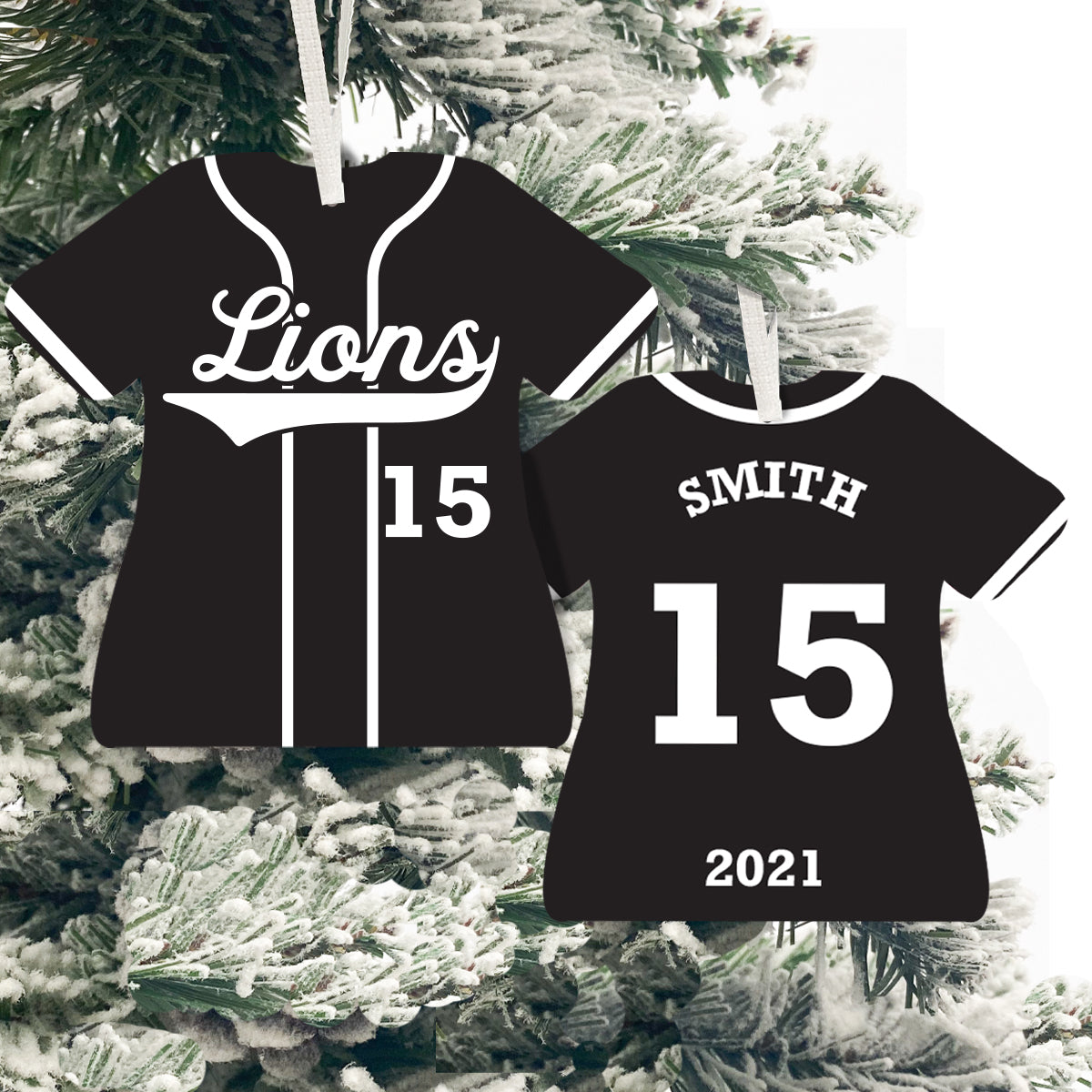 Baseball Jersey Ornament