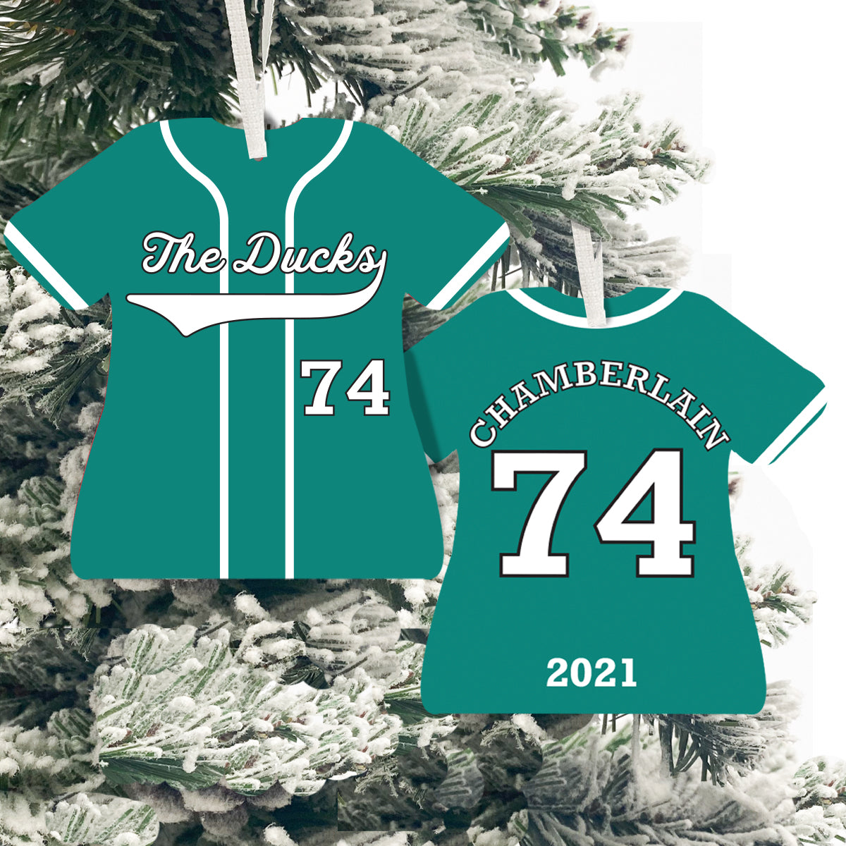 Baseball Jersey Ornament