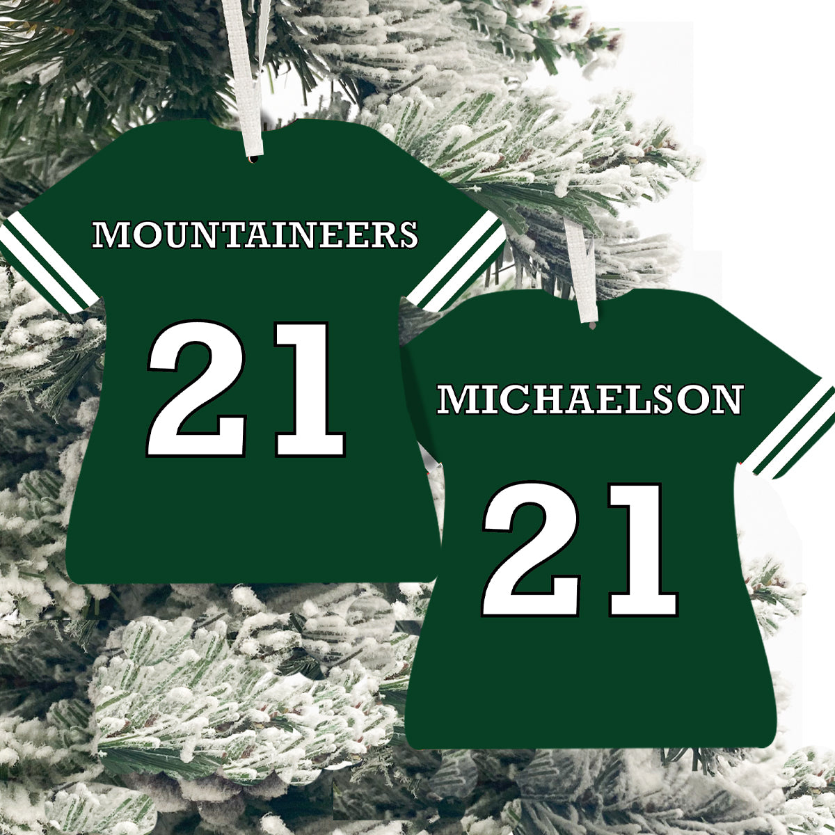 Football Jersey Ornament