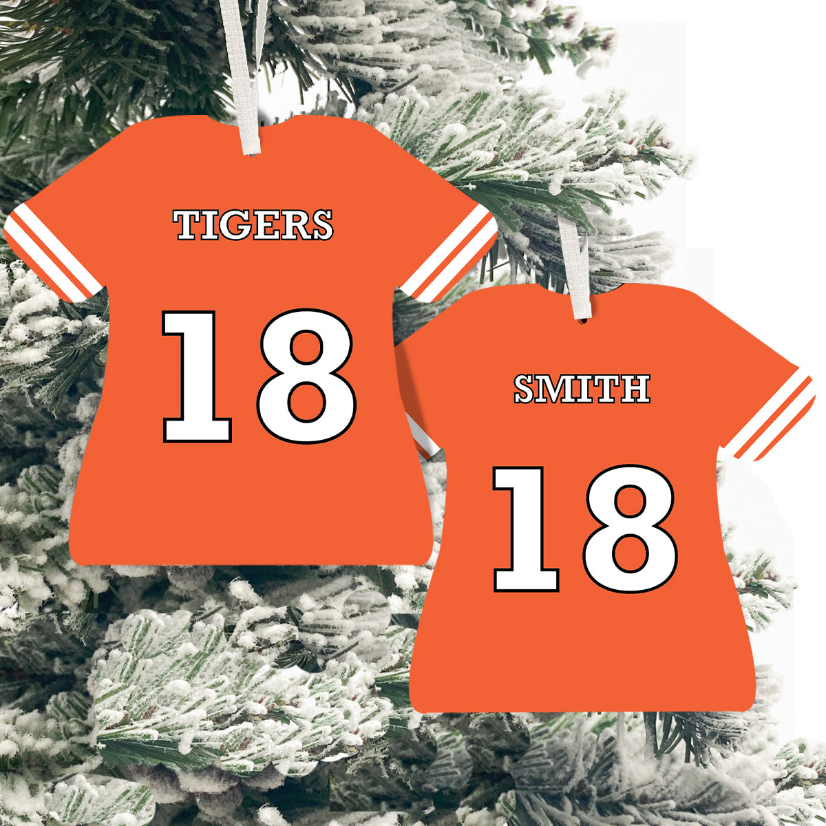 Lacrosse Jersey Ornament