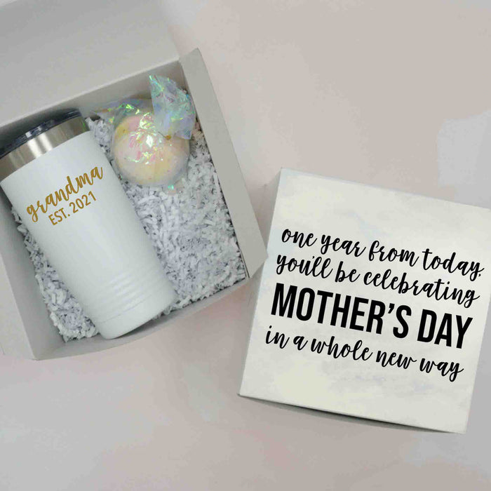 Pregnancy Announcement Mother's Day Gift Box