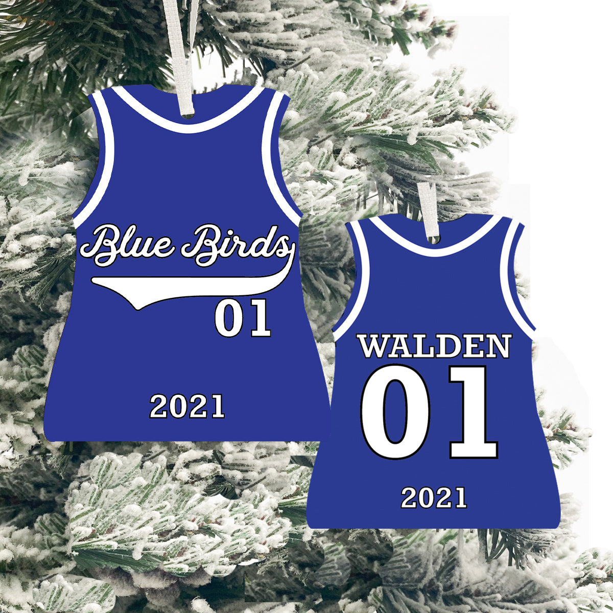 Basketball Jersey Ornament
