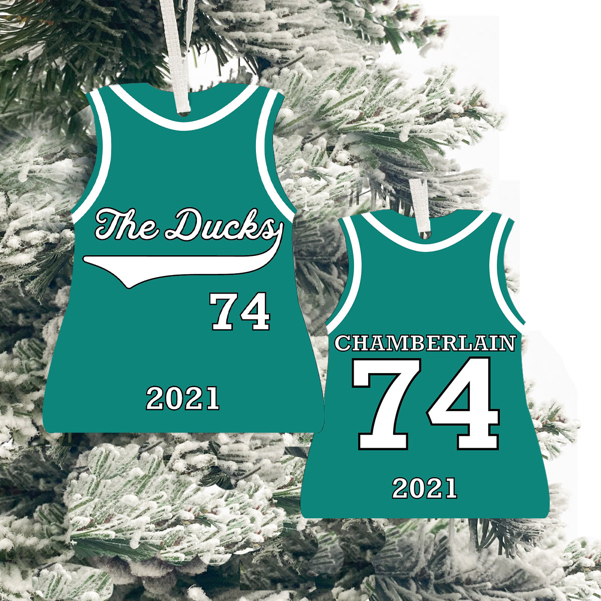 Basketball Jersey Ornament