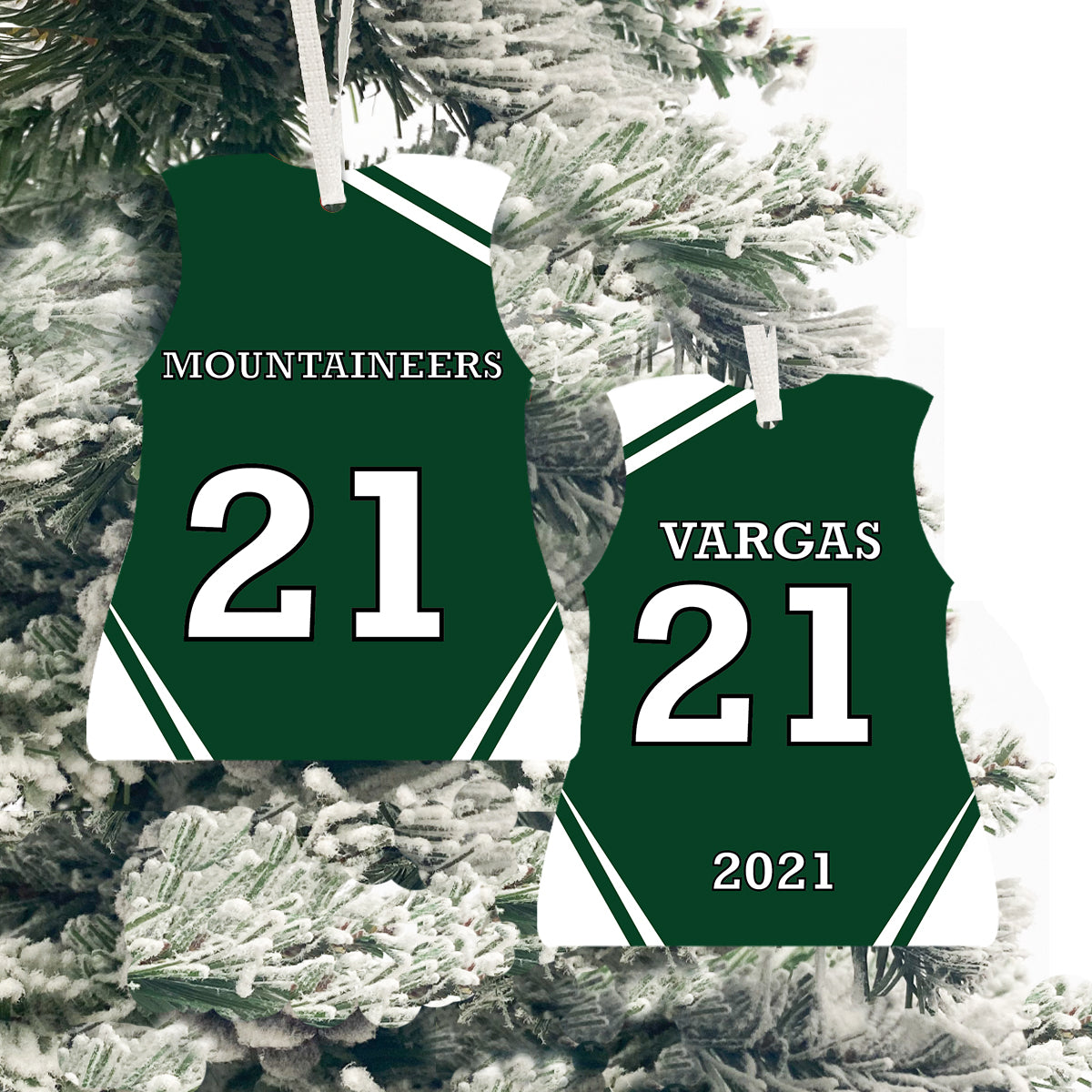 Volleyball Jersey Ornament