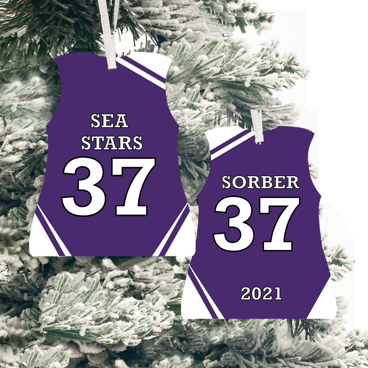 Volleyball Jersey Ornament