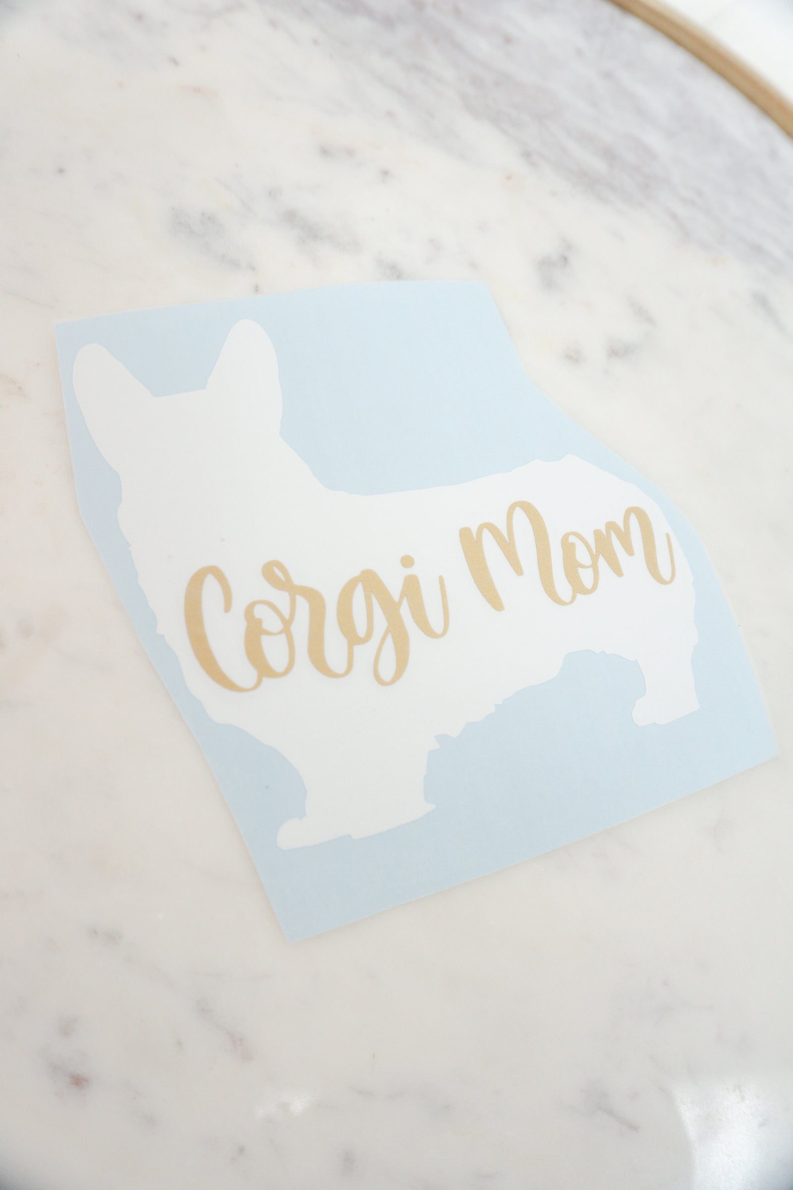 Corgi Mom Vinyl Decal