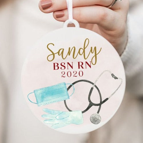 Nurse Christmas Ornament