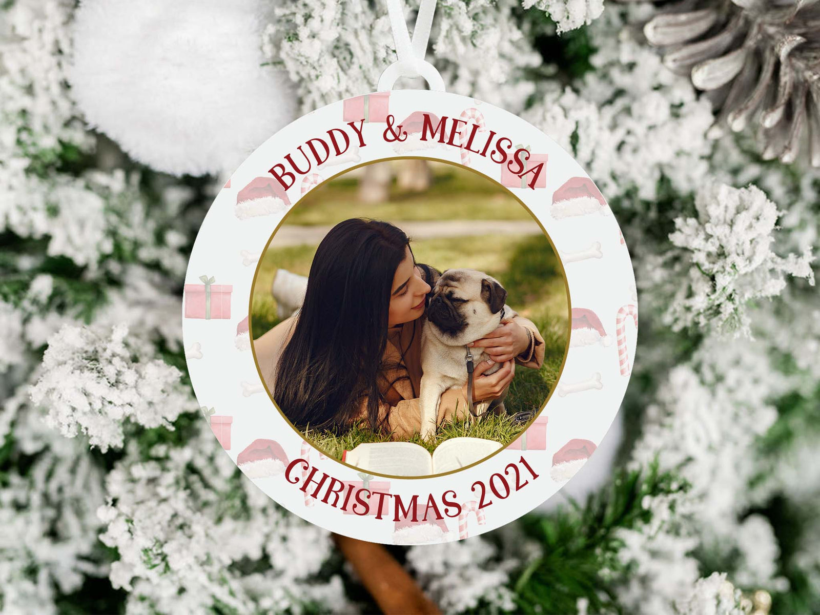 Dog Christmas Ornament