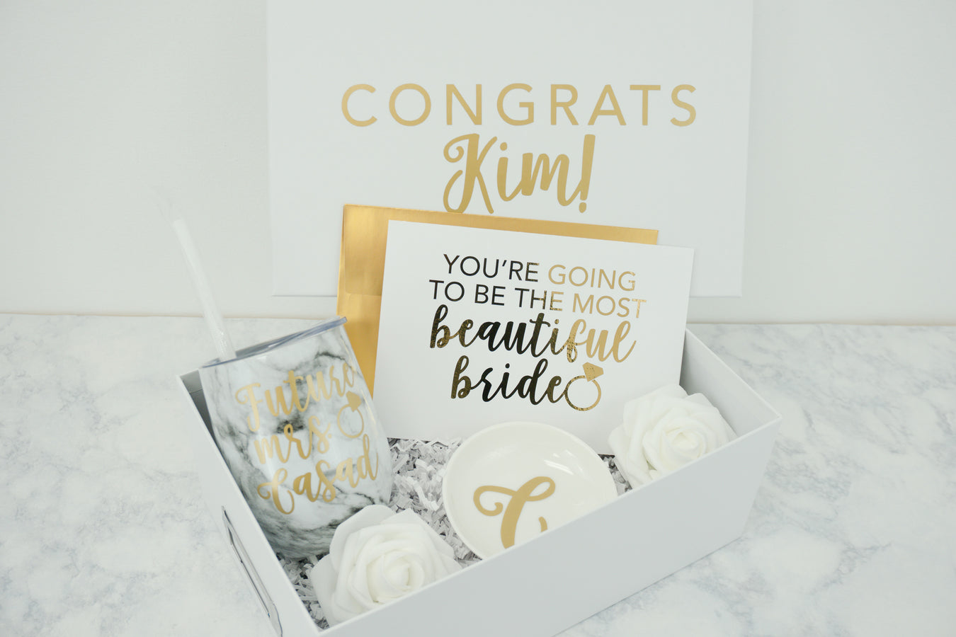 Personalized Anniversary Gifts for Husband, Engagement Gift Box