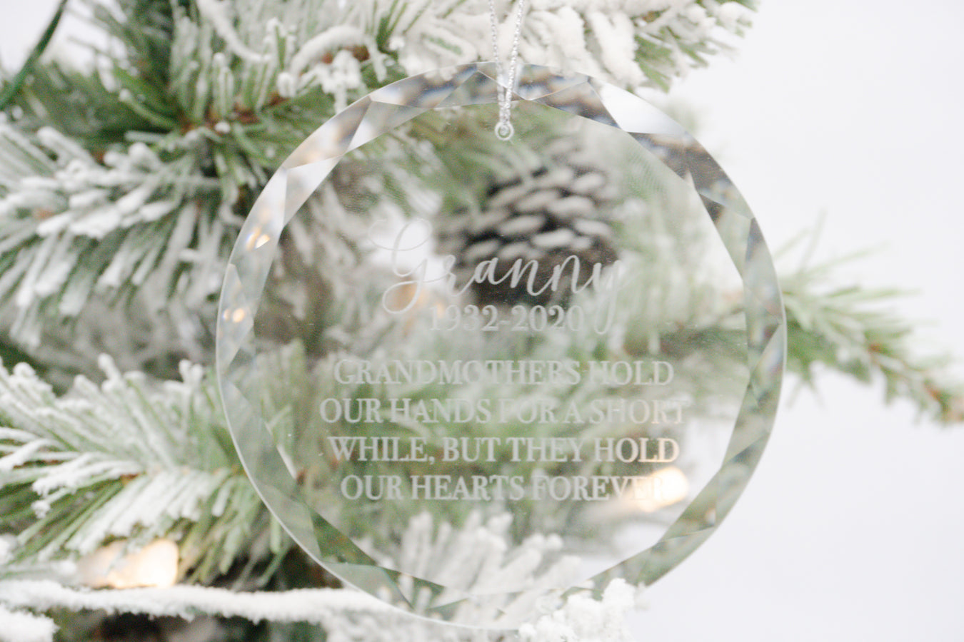 In Memory Christmas Ornaments