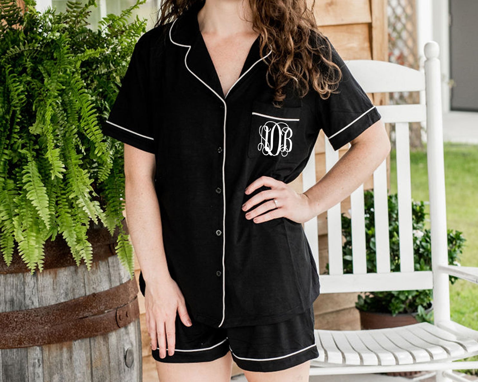 Monogram Pajamas