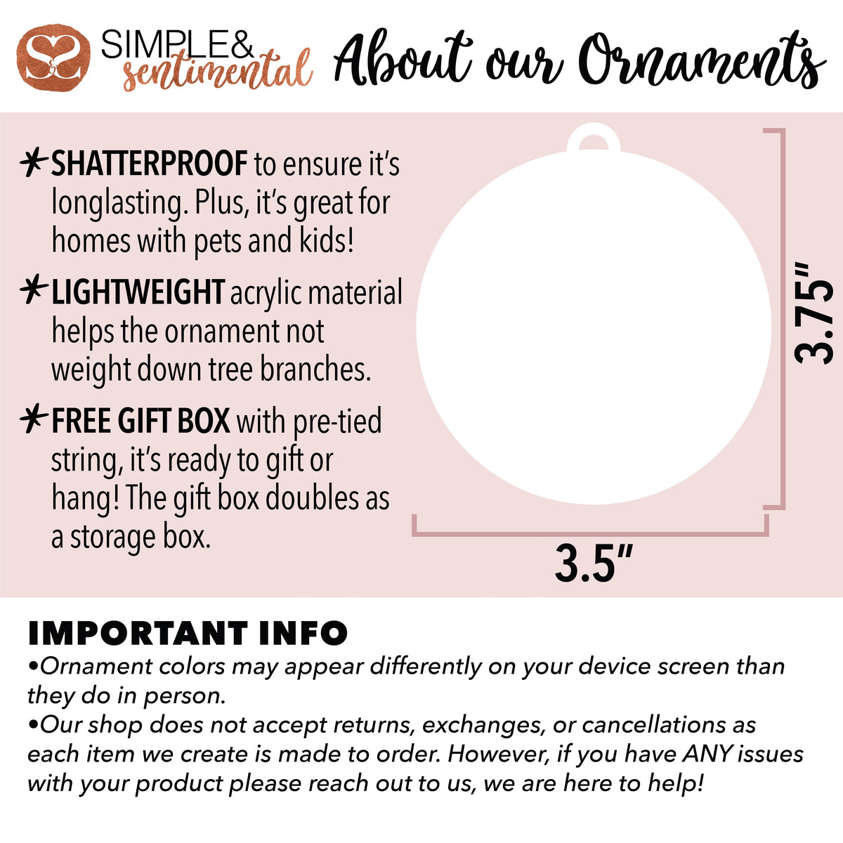 American Shorthair Brown Cat Ornament - Santa Claws