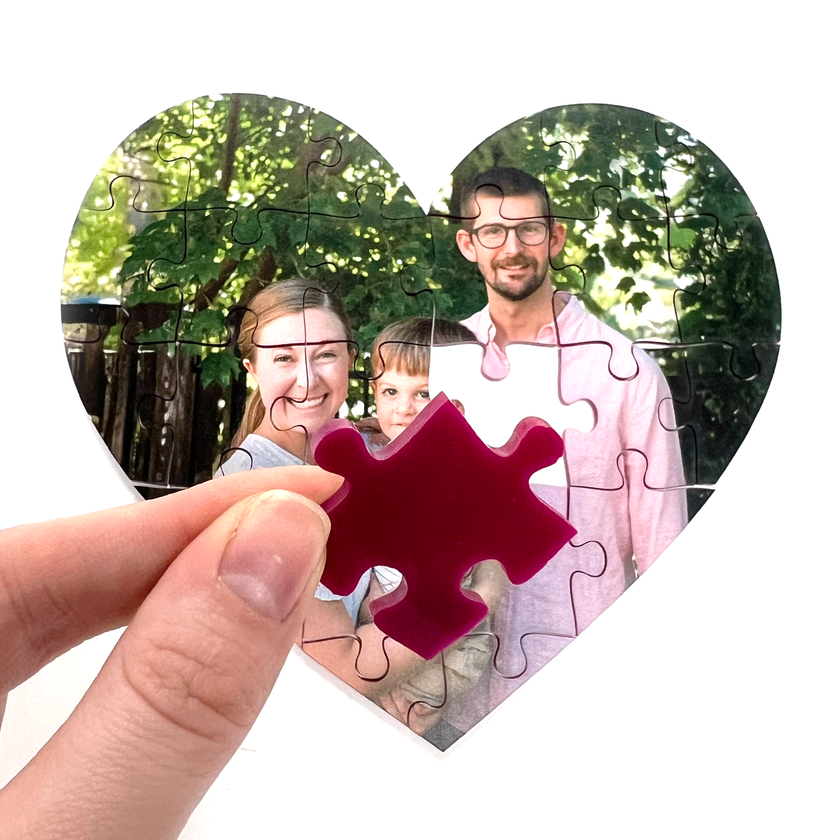 Custom Heart Puzzle